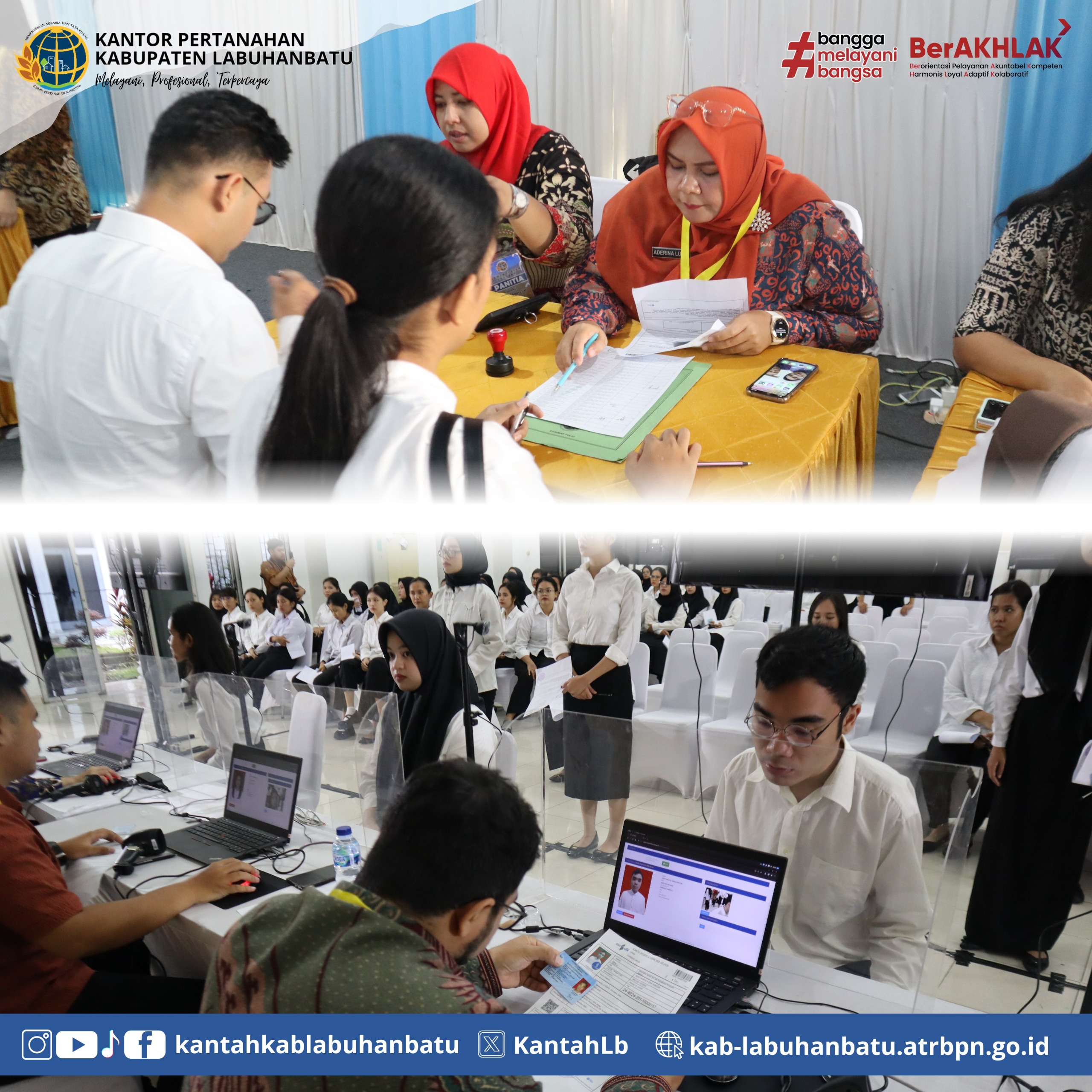 306 Peserta Ikuti Seleksi Kompetensi Bidang CPNS Kementerian ATR/BPN di BKN Regional VI Medan