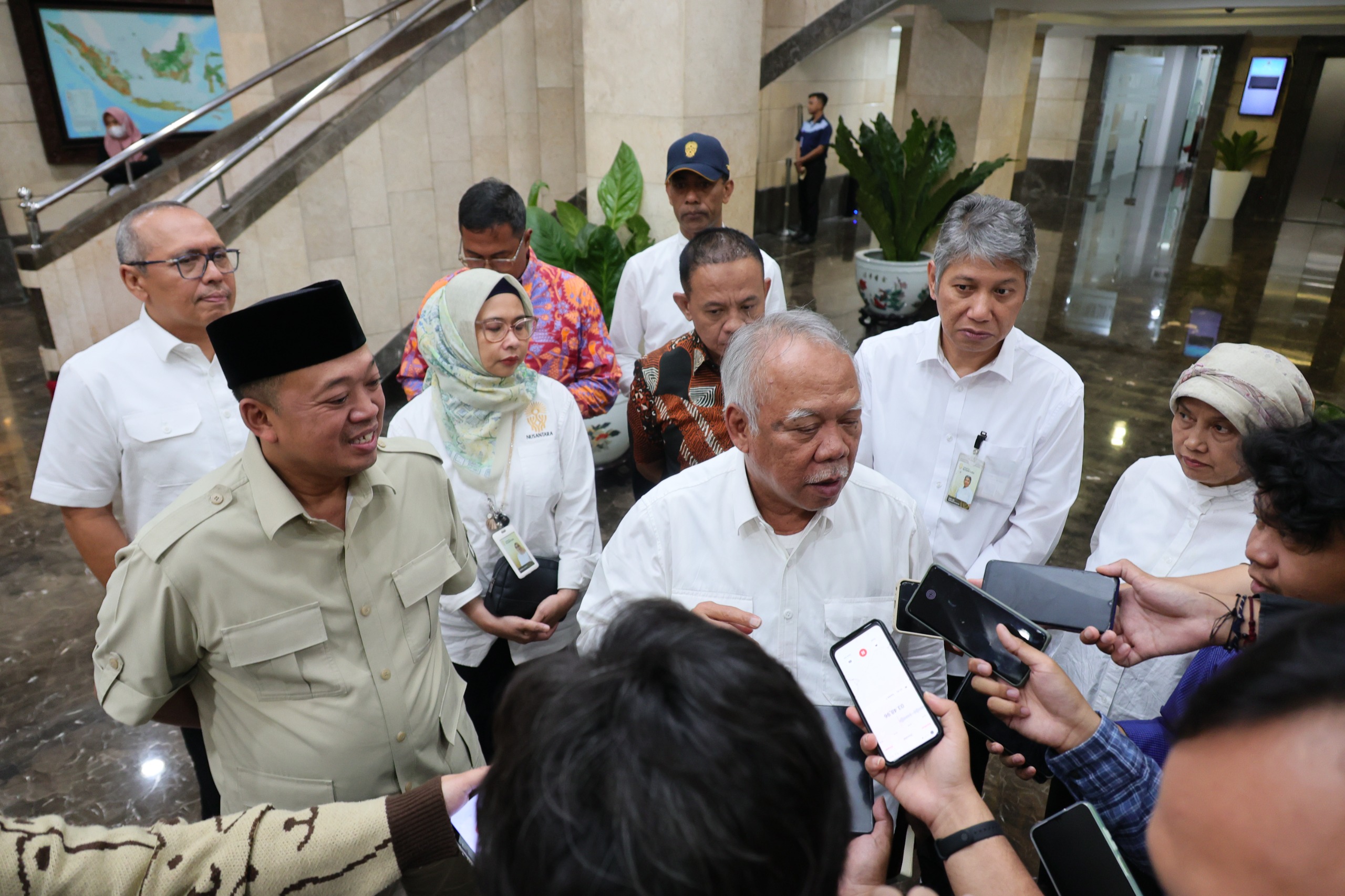 Menteri Nusron dan Basuki Sepakat Percepat Pengukuran Tanah di IKN Oleh Certified Surveyor Berkompeten
