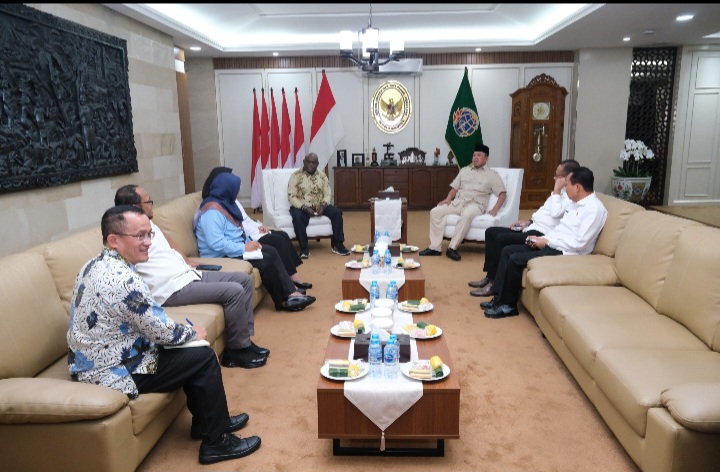 Koordinasi Kementerian ATR/BPN dengan Kementerian HAM, Bahas Legalisasi Tanah yang Memiliki Dampak Terhadap HAM