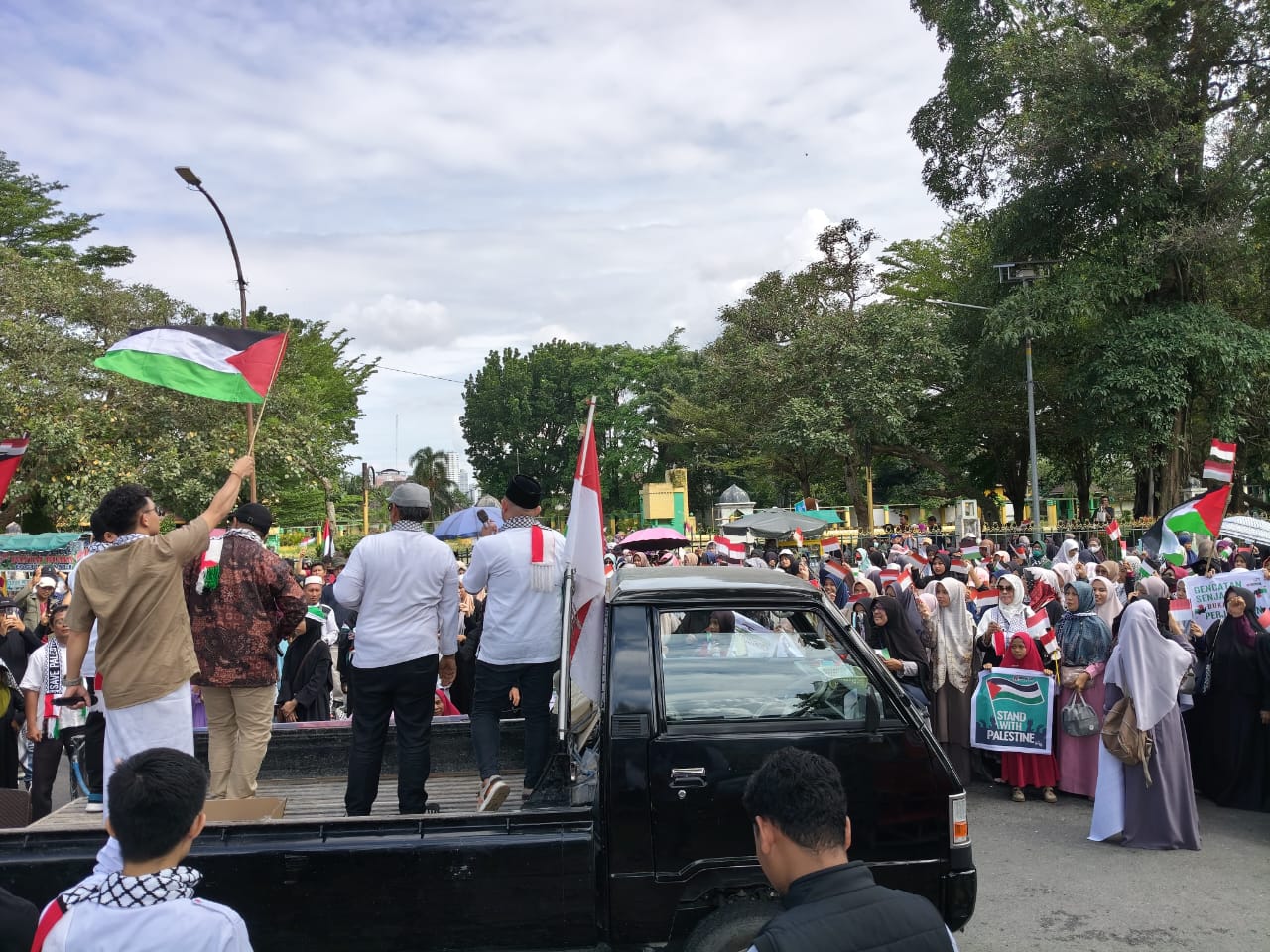 Momen Dua Tahun Thufanul Aqsa: Rakyat Sumut Bersatu Suarakan Kemanusiaan, Tolak Pembunuhan Massal di Gaza